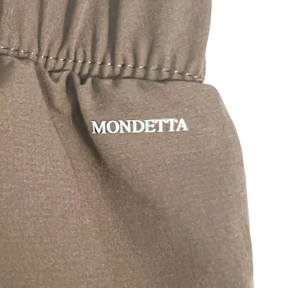 Mondetta Brown Cargo Jogger Pants Utility Athleisure Women’s M